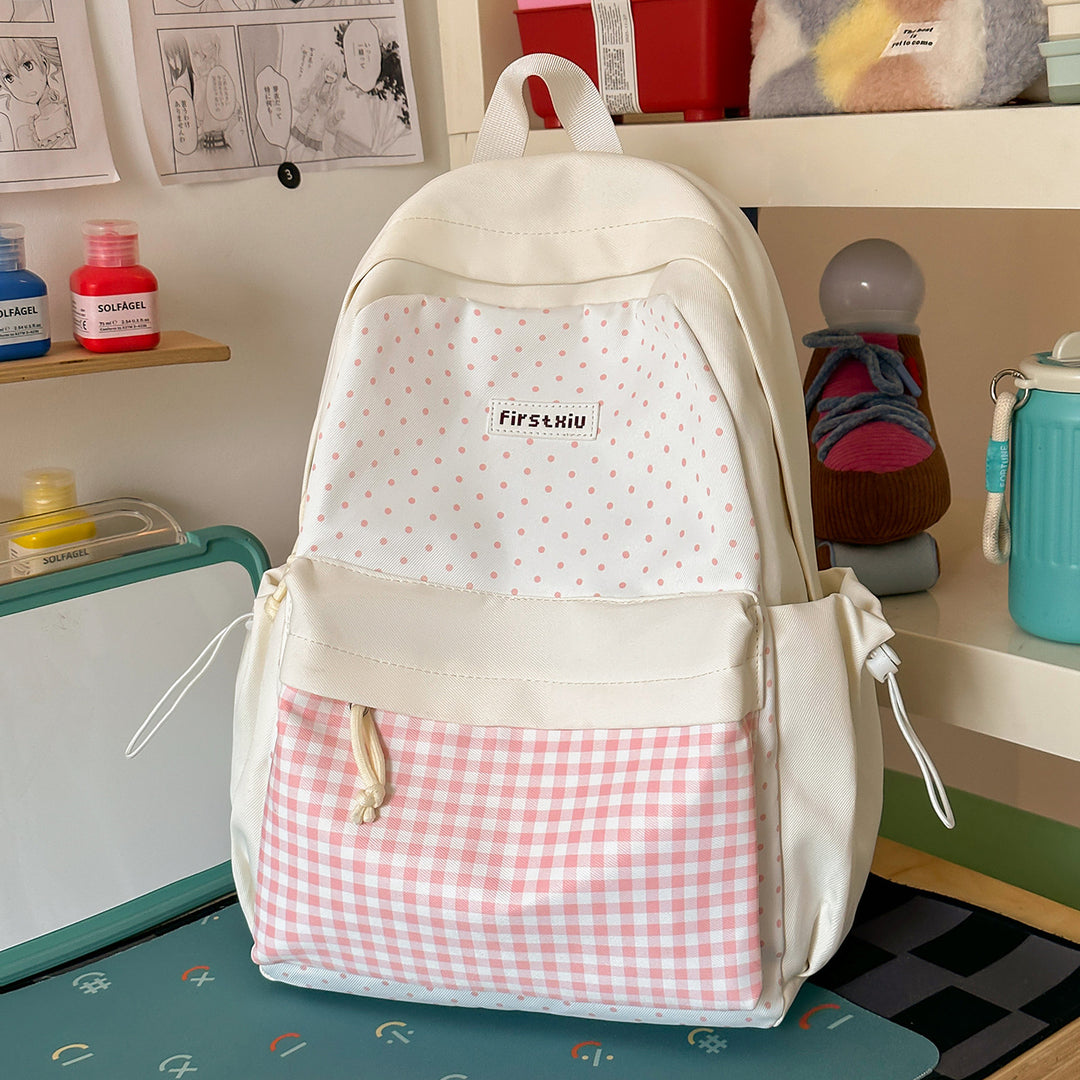 Charming Patterned Daily Backpack Kalsten