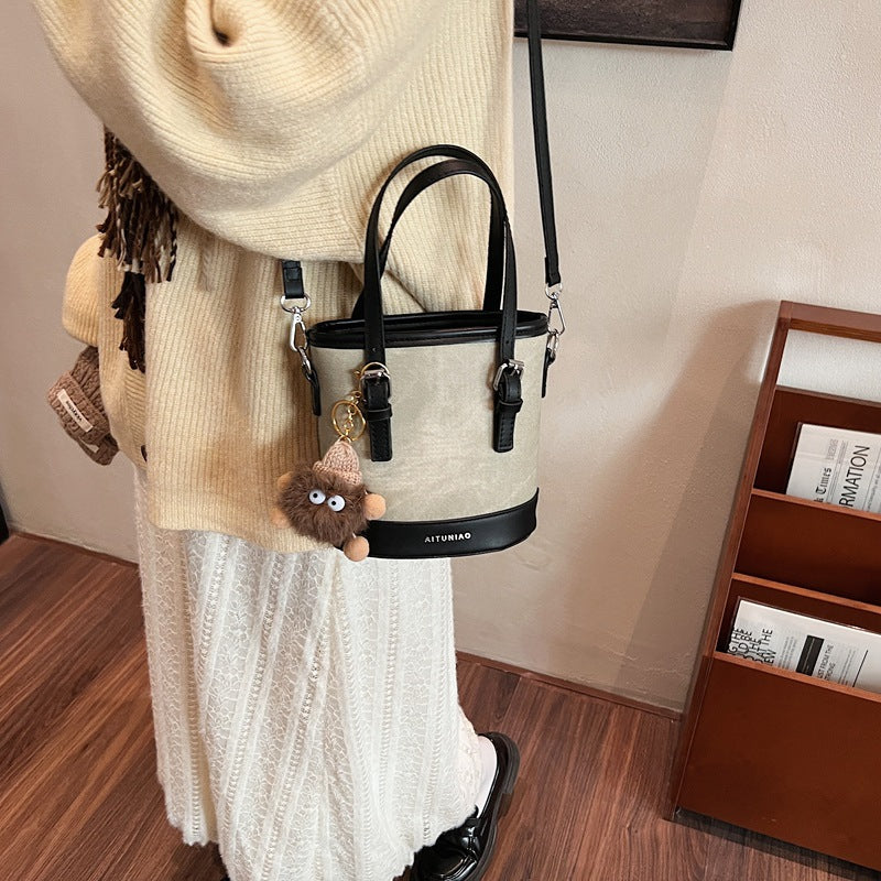 Stylish Bucket Handbag Kalsten