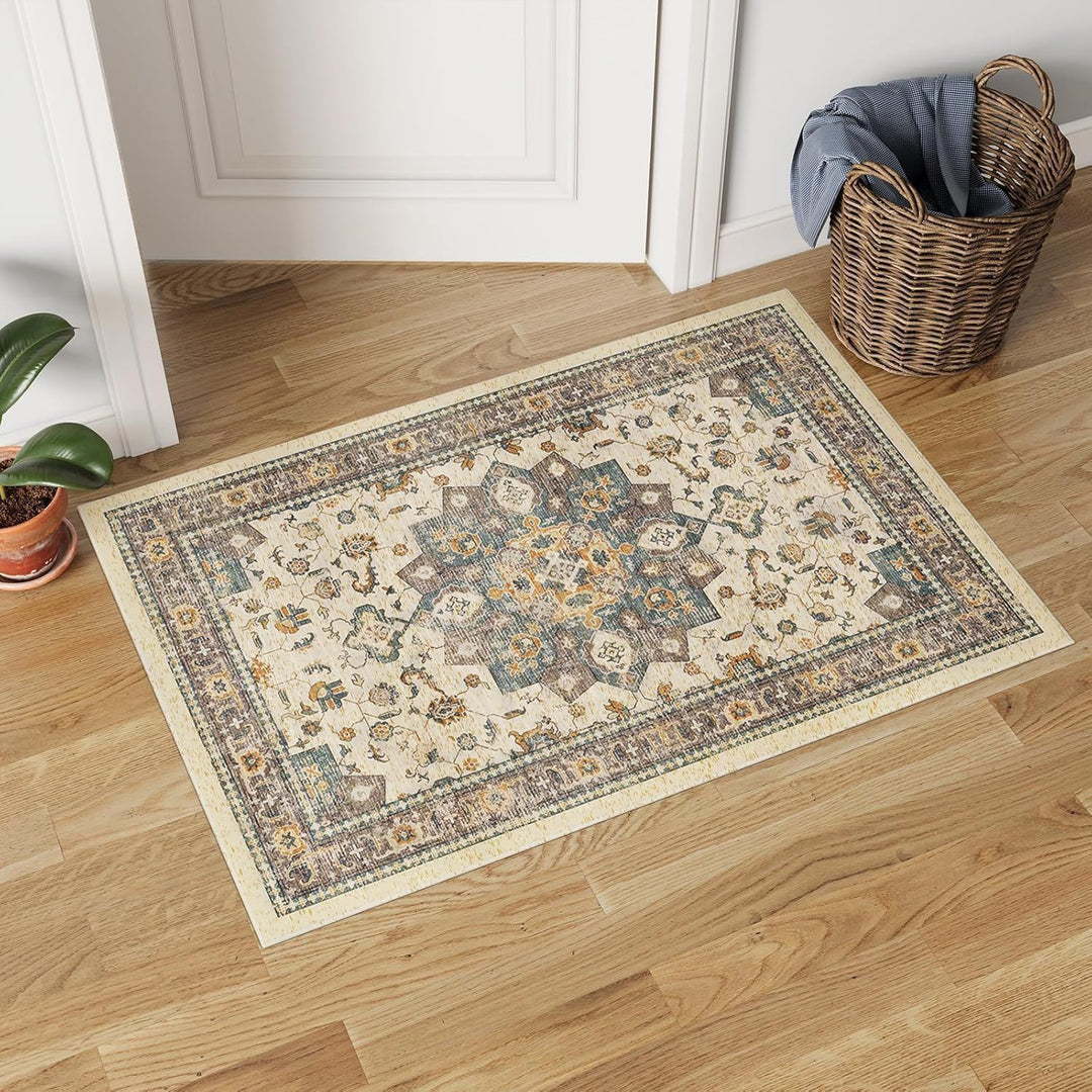 Ornate Patterned Area Rug