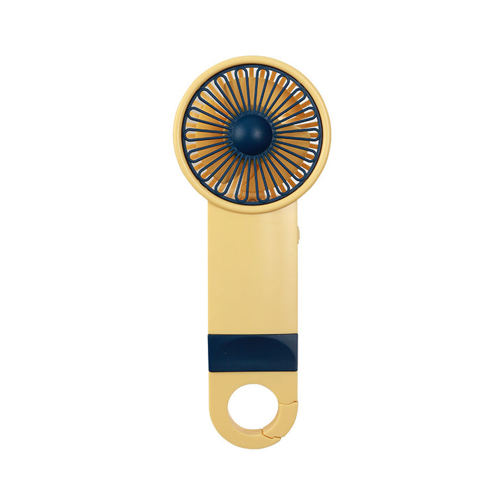 Ladies portable mini fan with ergonomic handle Kalsten