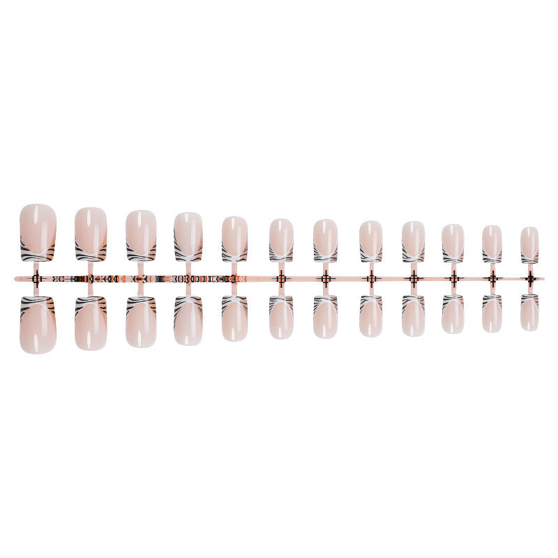 Abstract Pattern Press-On Nails kalsten