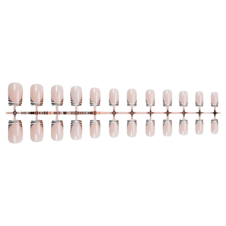 Abstract Pattern Press-On Nails kalsten