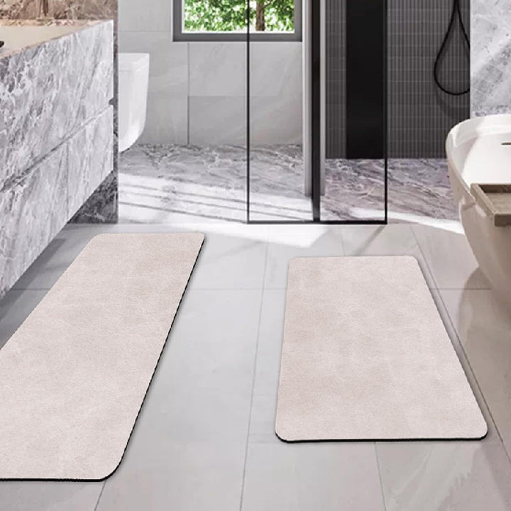 Modern Textured Bath Mat Kalsten