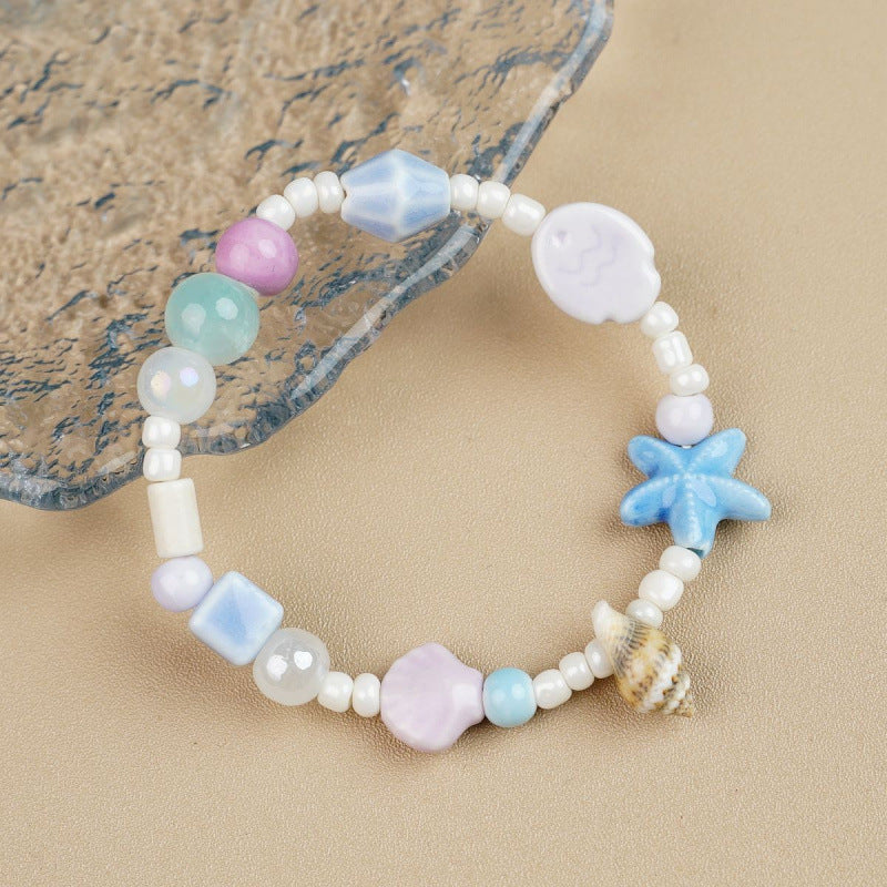 Heart-Shaped Beaded Bracelet Kalsten
