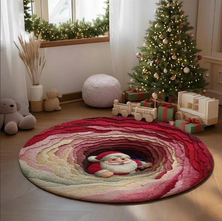 Christmas Patchwork Area Rug
