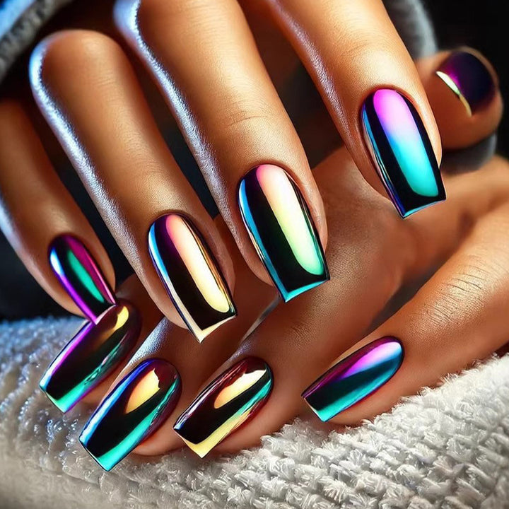 Artifical nails with Faceted Design Kalsten