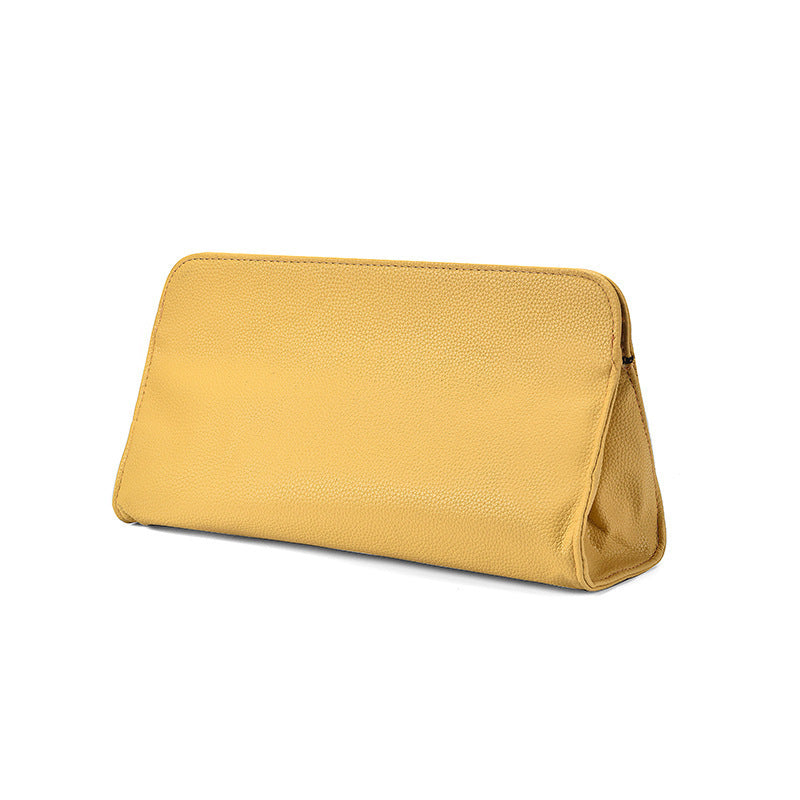 Textured Leather Cosmetic Pouch Kalsten