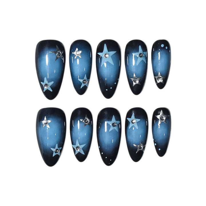 Decorative Starry Nail Art Extensions Kalsten