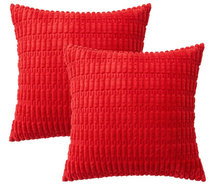 Textured Plush Accent Pillow