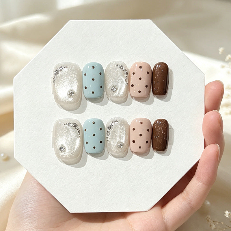 Luxury Decorative Press-On Nail Set Kalsten