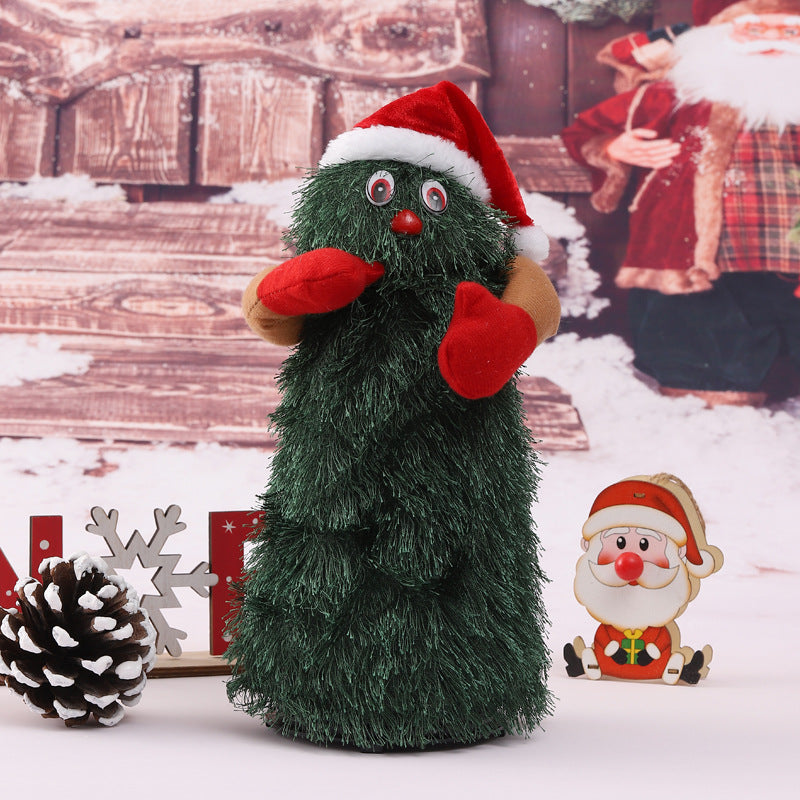Cute Christmas tree figure with hat Kalsten