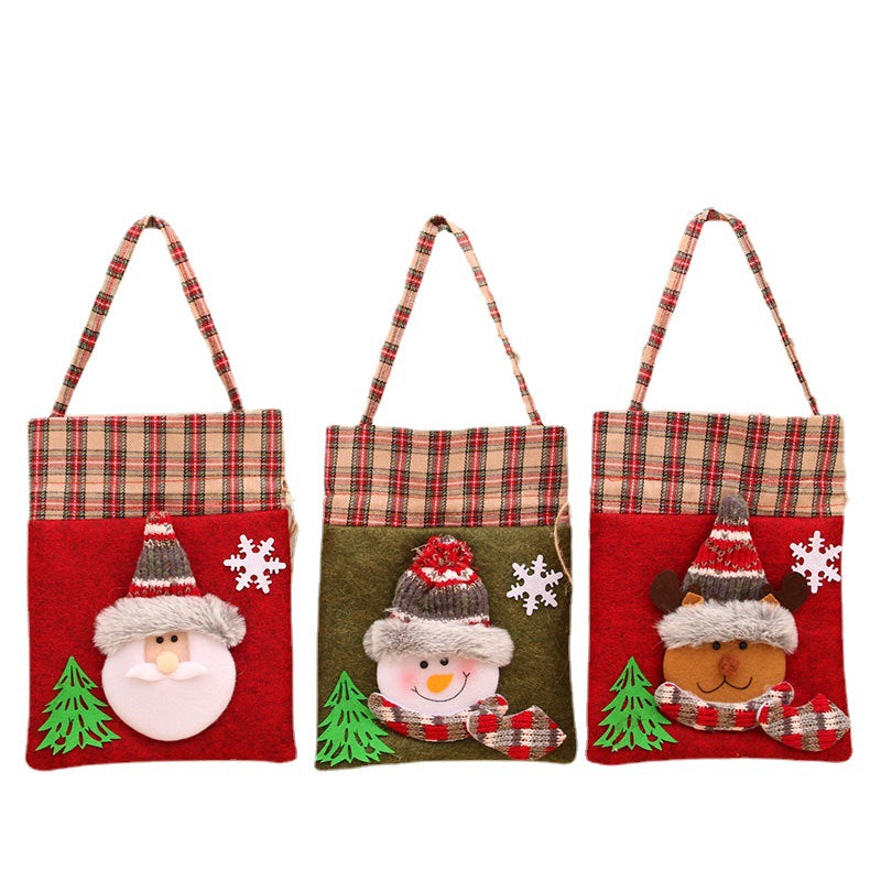 Festive Santa-Themed Gift Tote Kalsten