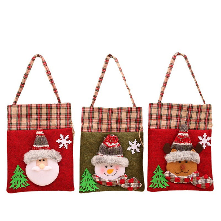 Festive Santa-Themed Gift Tote Kalsten