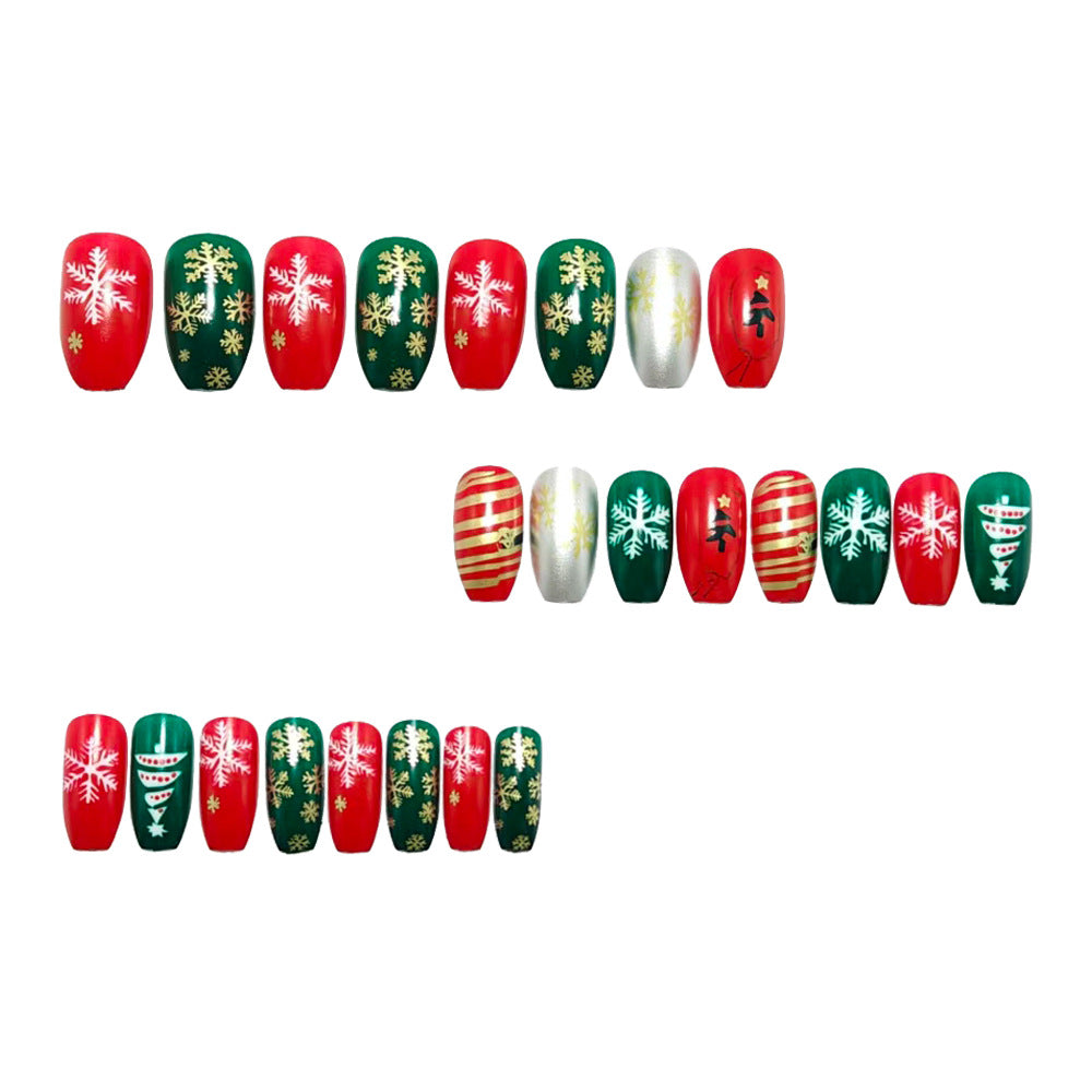 Christmas Art Nails with Festive 3D Design Kalsten