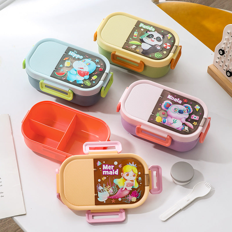 Playful Animal-Themed Bento Lunch Box