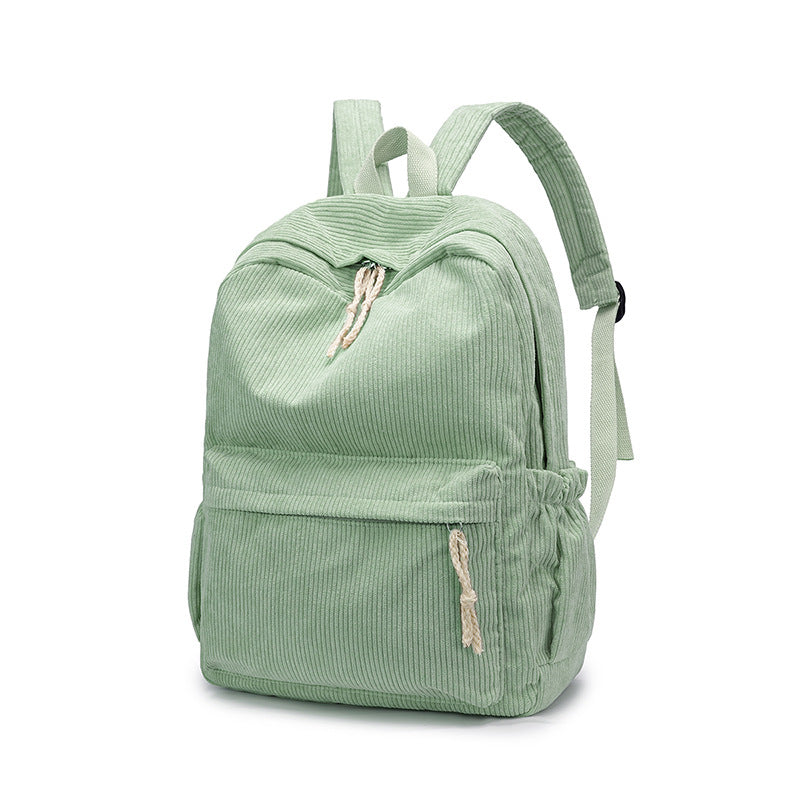 Cord Backpack with Functional Pockets Kalsten
