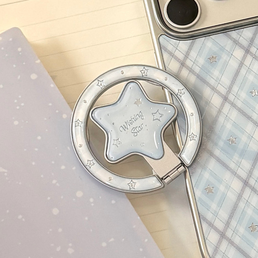 Playful smartphone finger holder in star design Kalsten