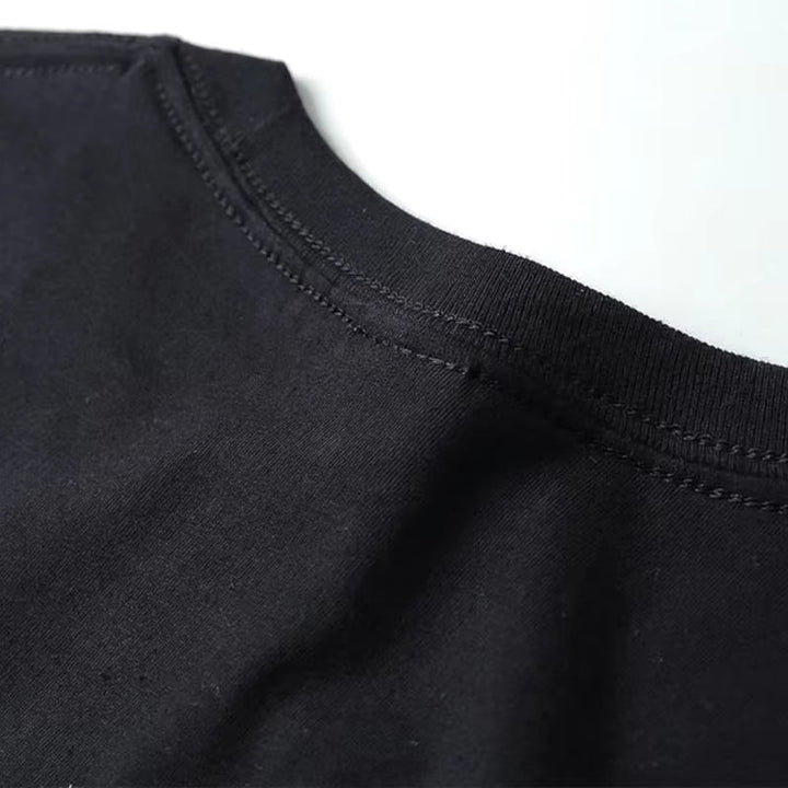 Unisex nan breathable crewneck cotton t-shirt with tagless comfort and reinforced seams Kalsten