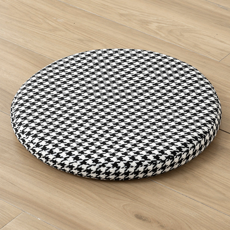 Cozy Houndstooth Decorative Cushion