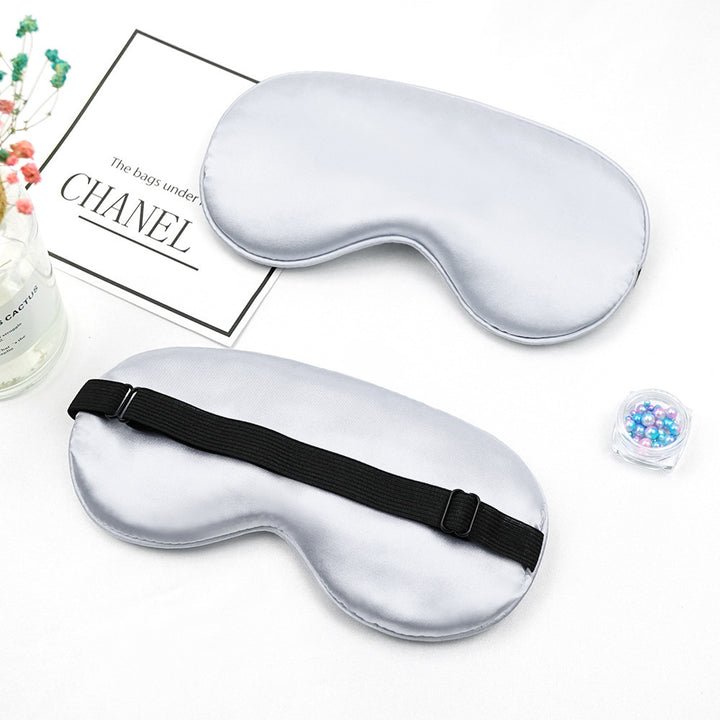 Unisex nan luxurious satin sleep mask with anatomical contour and adjustable elastic band Kalsten
