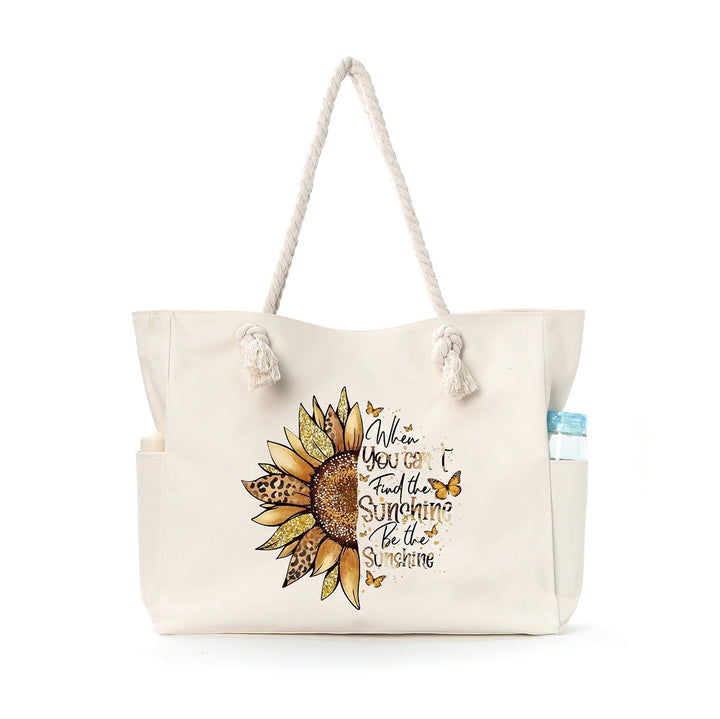 Beach bag with practical side pockets and robust design Kalsten