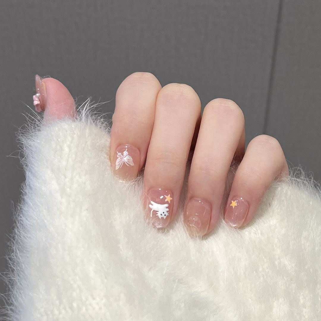 Decorative Press-On Nail Art Set Kalsten