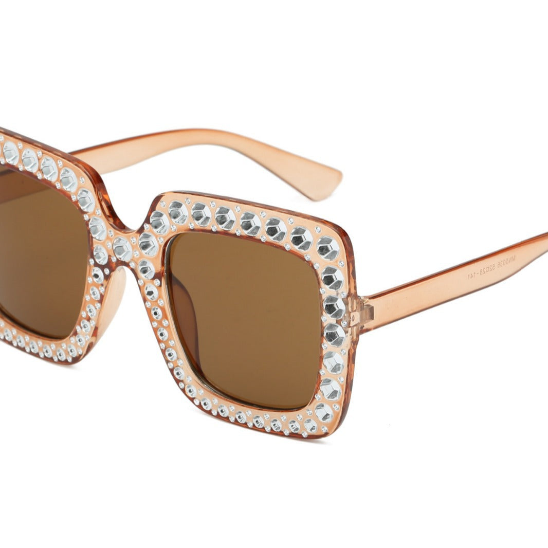 Oversized Decorative Frame Sunglasses Kalsten