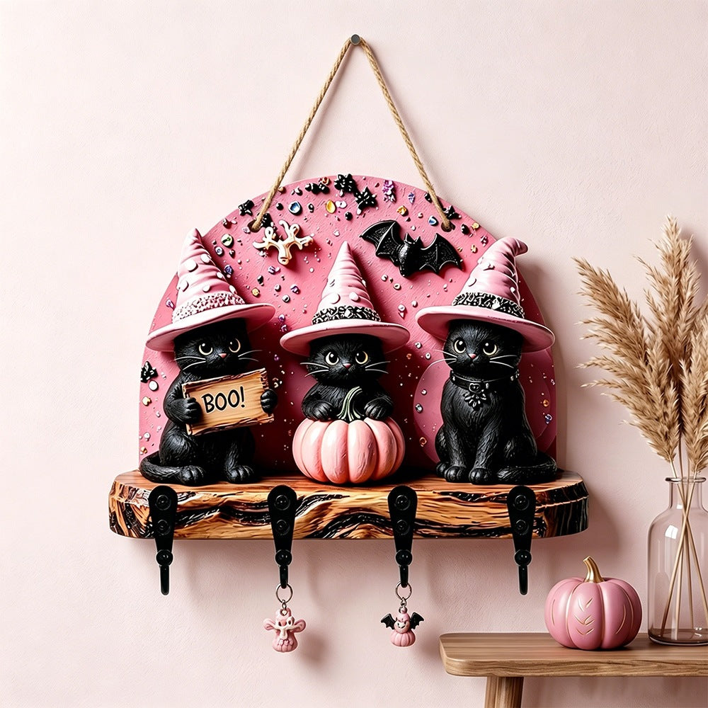 Halloween decorative figure with witch motifs Kalsten