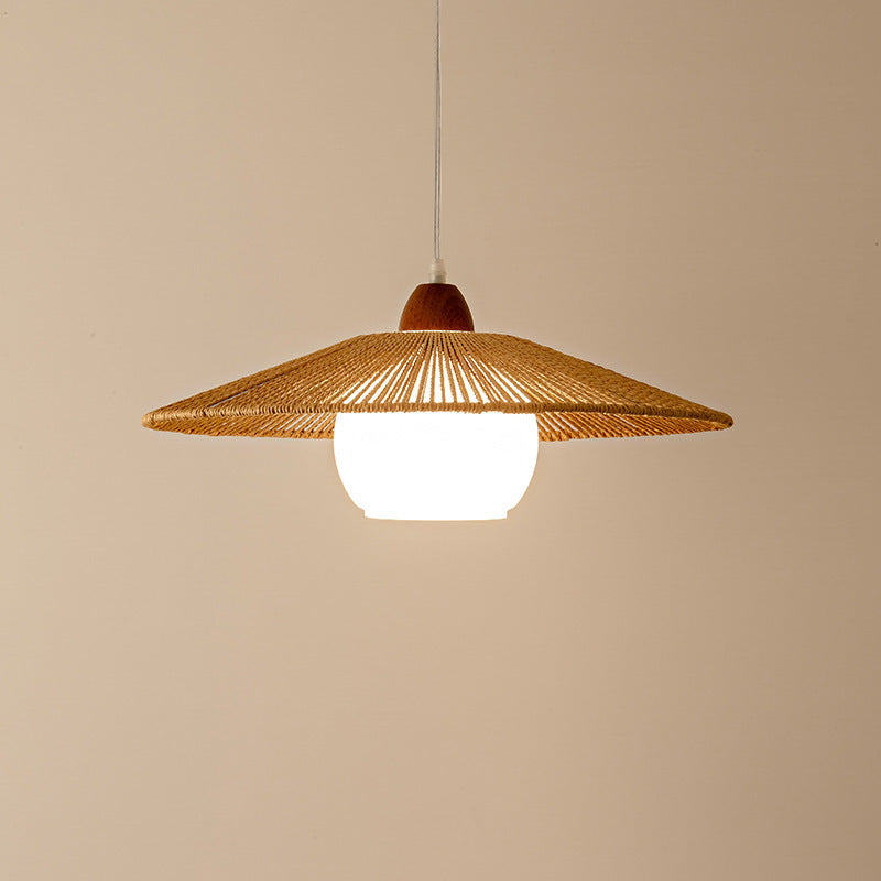 Artistic Bamboo Pendant Light