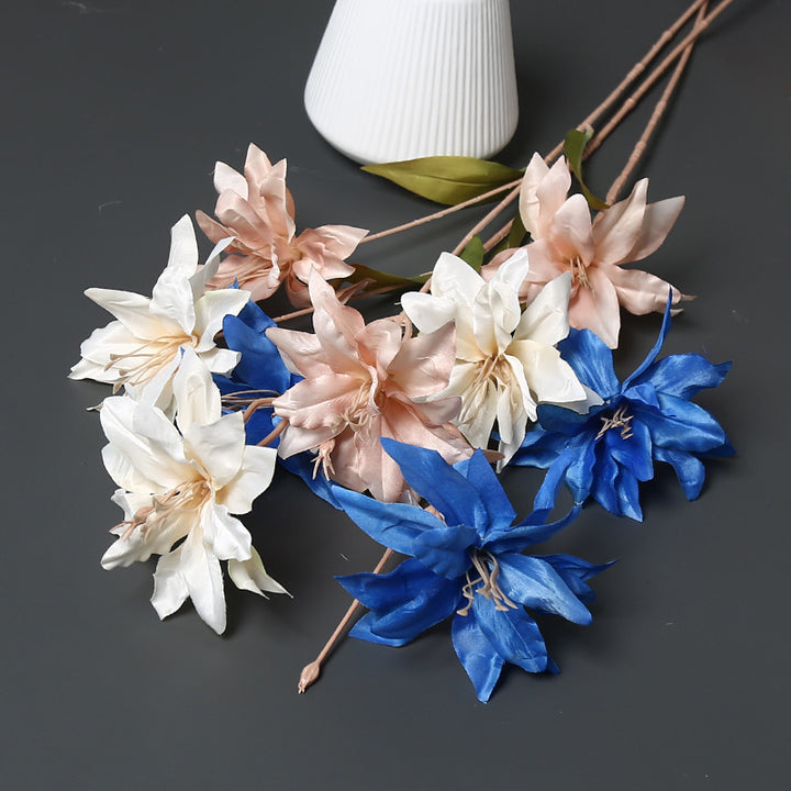 Faux Floral Stem Arrangement for Home Decor