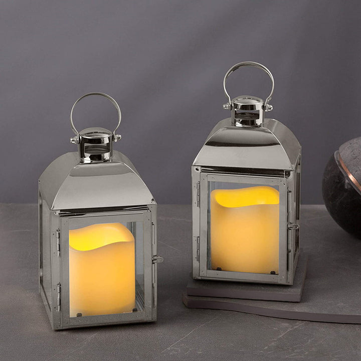 Decorative Stainless Steel Lantern Candle Holder Kalsten
