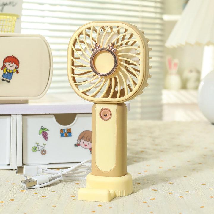 Women's Portable Mini Fan with Adjustable Tilt Angle Kalsten