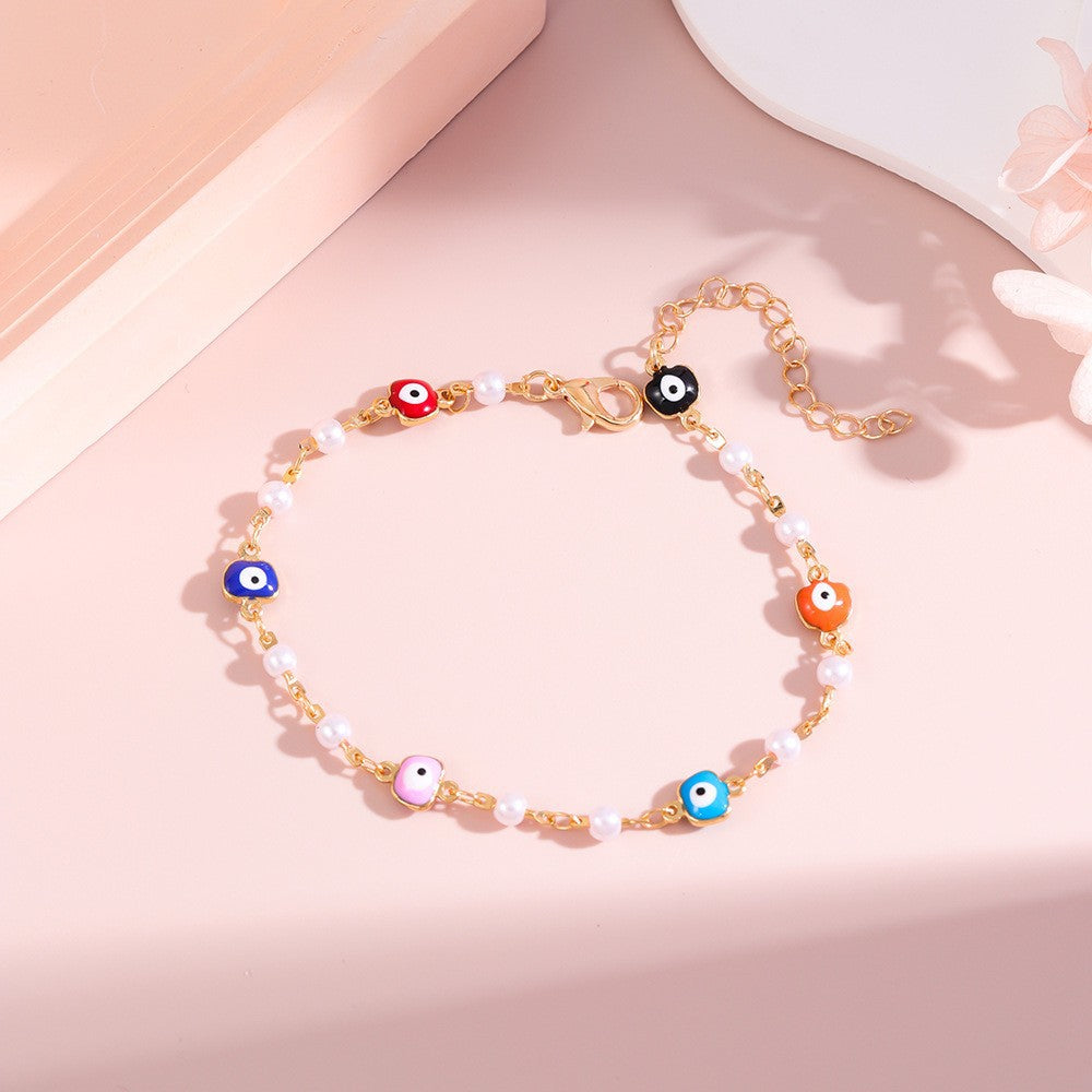 Colorful Charm Ankle Bracelet Kalsten