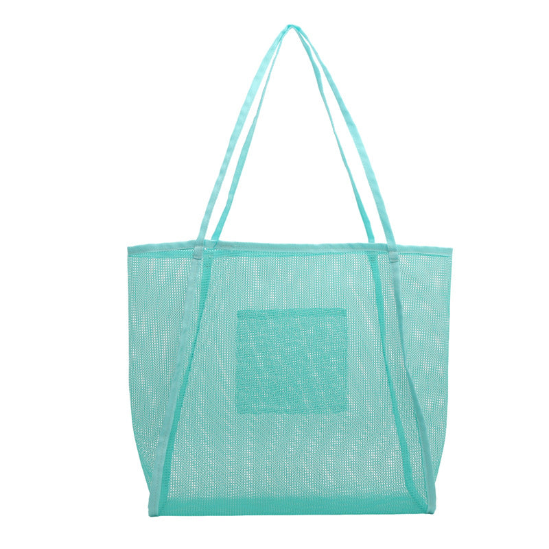 Spacious Mesh Beach Tote
