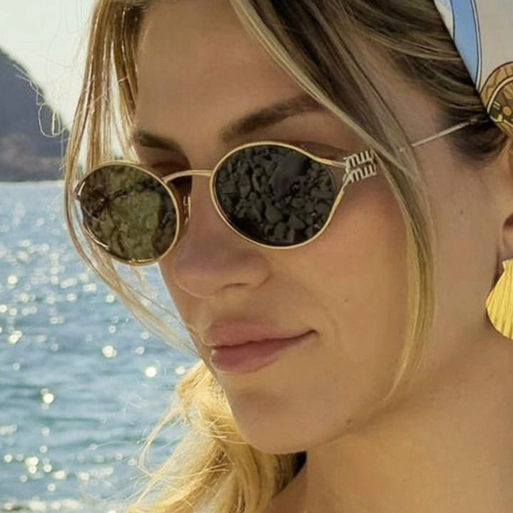 Ladies elegant oval sunglasses Kalsten