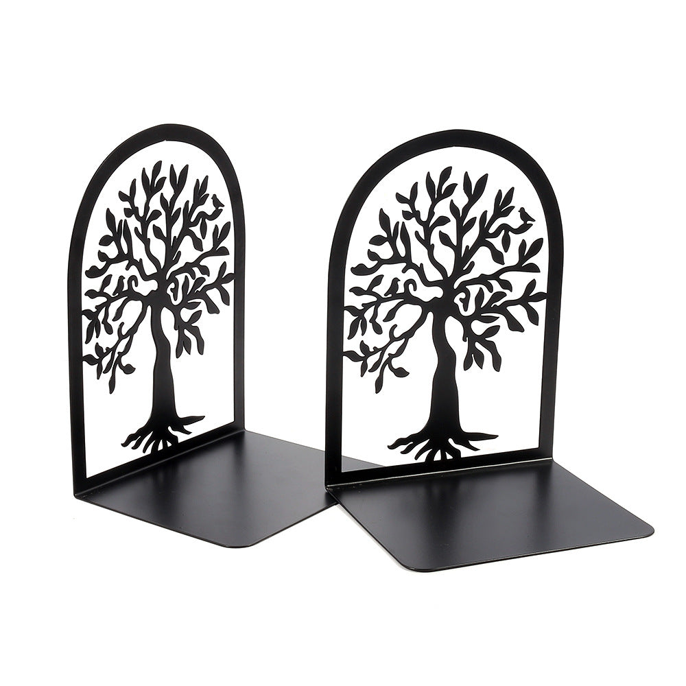 Artistic Tree-Inspired Bookends