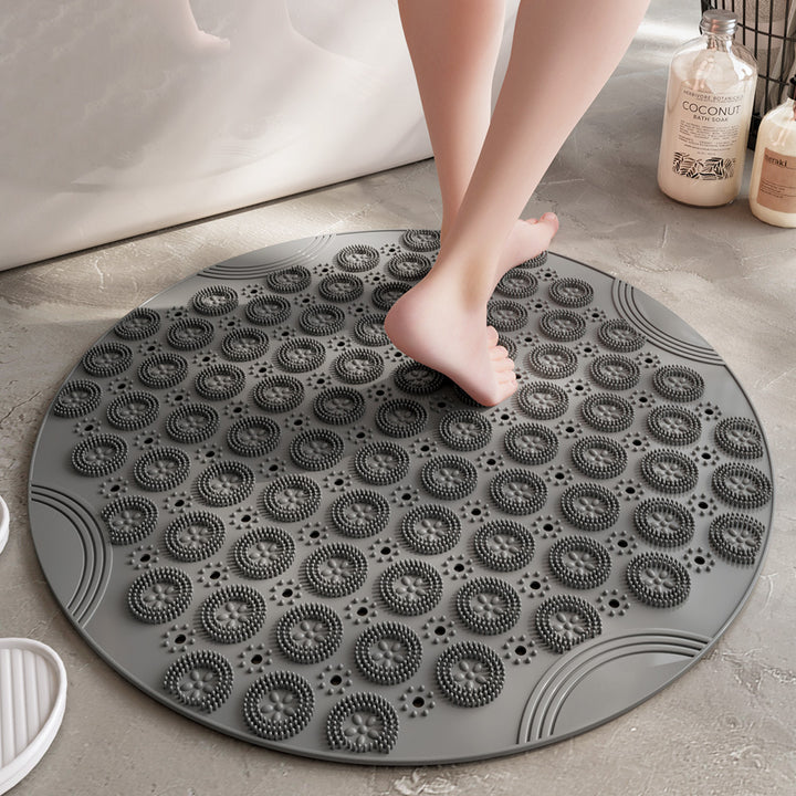 Textured Memory Foam Bath Mat Kalsten