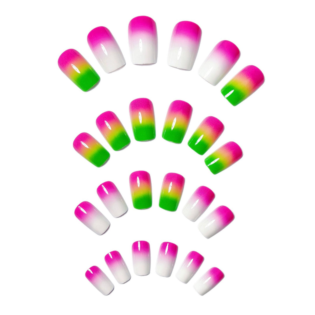 Stylish Ombre Nail Art Design Kalsten