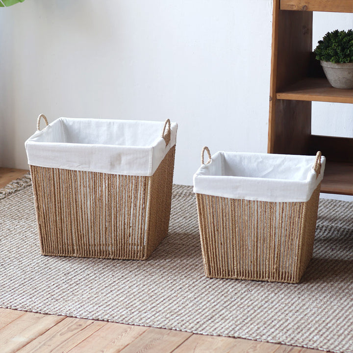 Storage basket with practical handles Kalsten