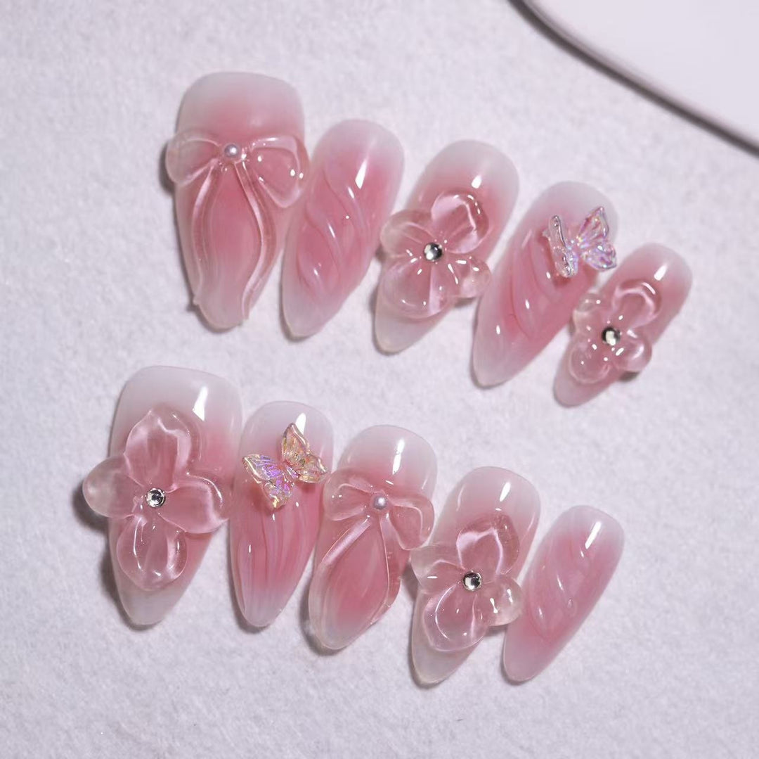 Elegant Press-On Nail Set Kalsten