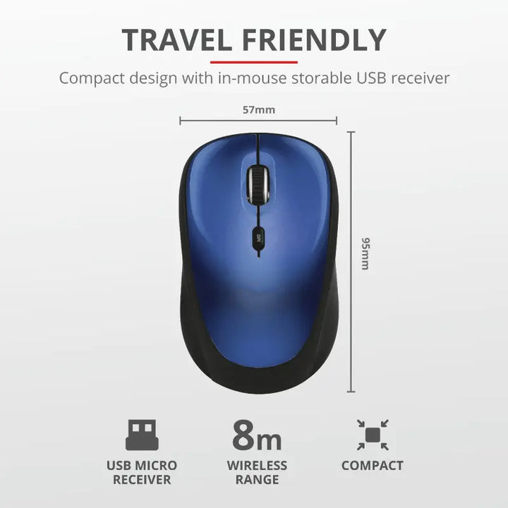 Ergonomic Wireless Computer Mouse with Precision Sensors Kalsten
