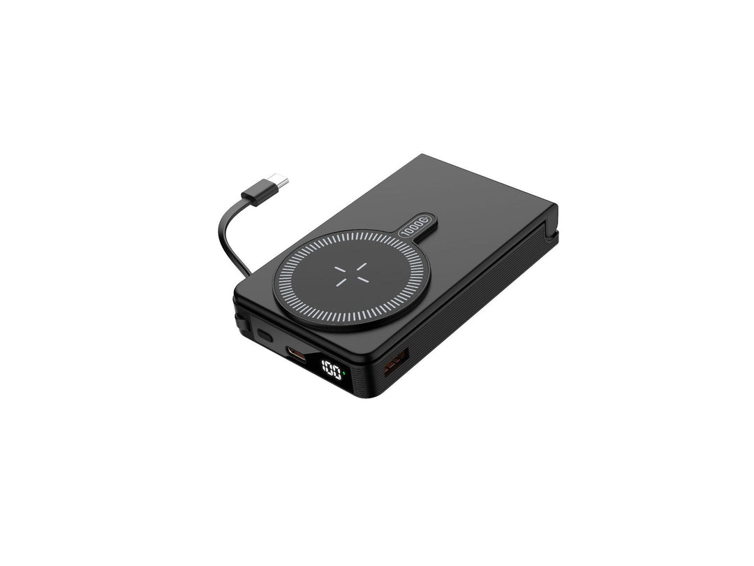 Portable power bank with fast induction charging function and digital battery level display Kalsten