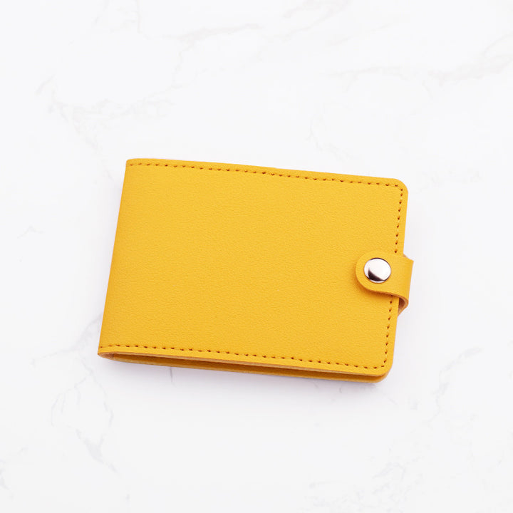 Compact Leather Card Wallet