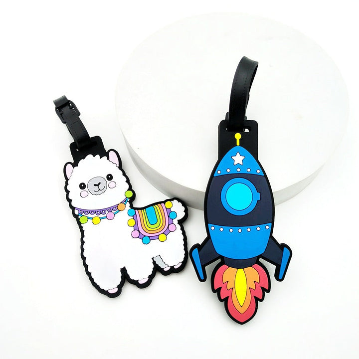 Rocket-Shaped Luggage Identifier Kalsten