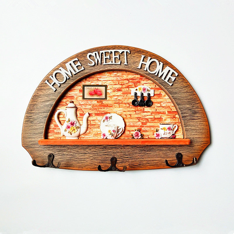 Home Sweet Home Decorative Wall Shelf