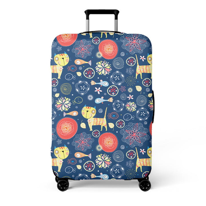 Women's Hardshell Travel Suitcase with Unique Bear Design Kalsten