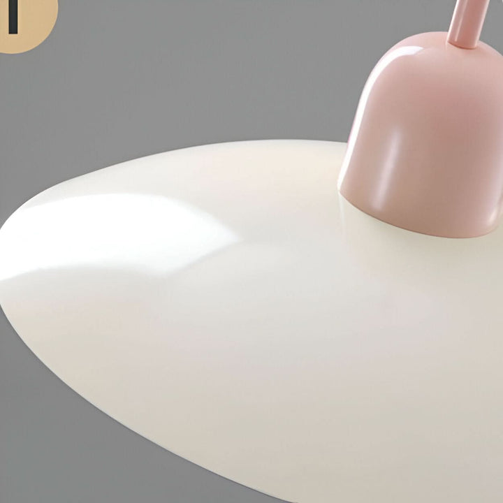 Noxord | Modern Macaron Bauhaus Pendant Light – Iron Shade