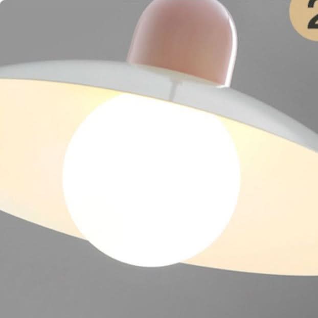 Noxord | Modern Macaron Bauhaus Pendant Light – Iron Shade