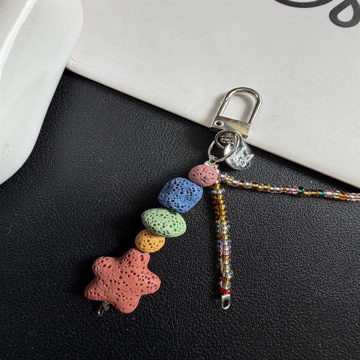 Decorative Beaded Charm Keychain Kalsten 1790135647