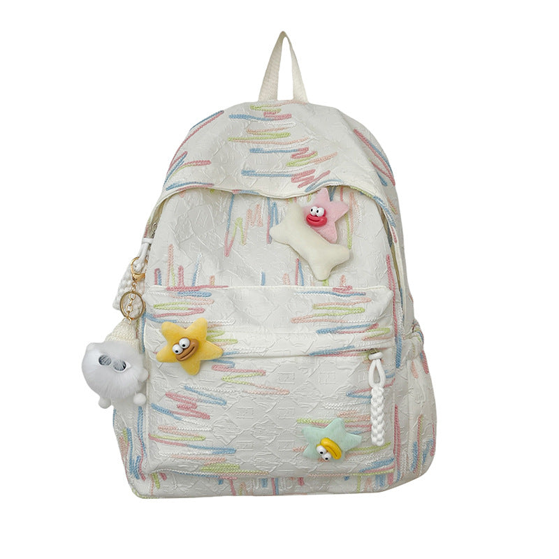 Fun-Themed Plush Backpack Kalsten
